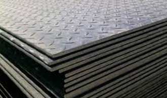 2B Finish 1095 steel Chequered Plates
