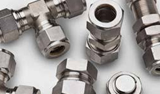 304 SS compression hydraulic tube fittings