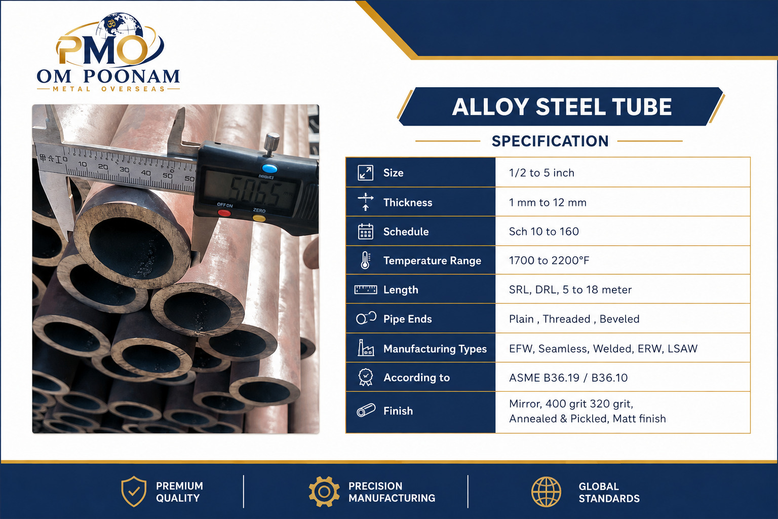 Alloy Steel Tube Specification
