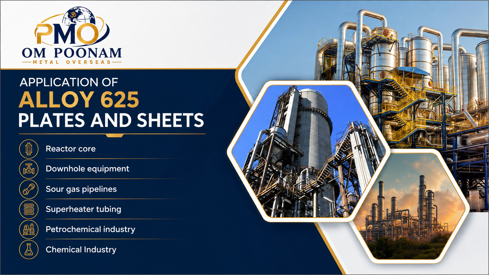 Application of Alloy 625 Plates and Sheets