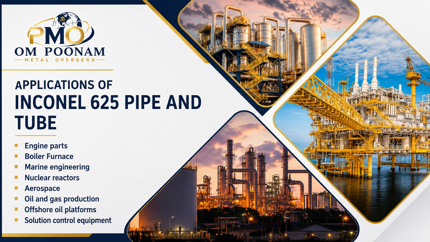 Applications of Inconel 625 Pipe and Tube