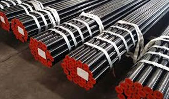 ASTM A53 GR B ERW Pipe, ASME B36.10, DN300, Sch STD, BE, 12 Meter