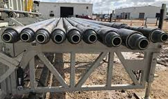Drill Galvanized Pipe