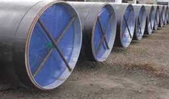 galvanised black steel pipes