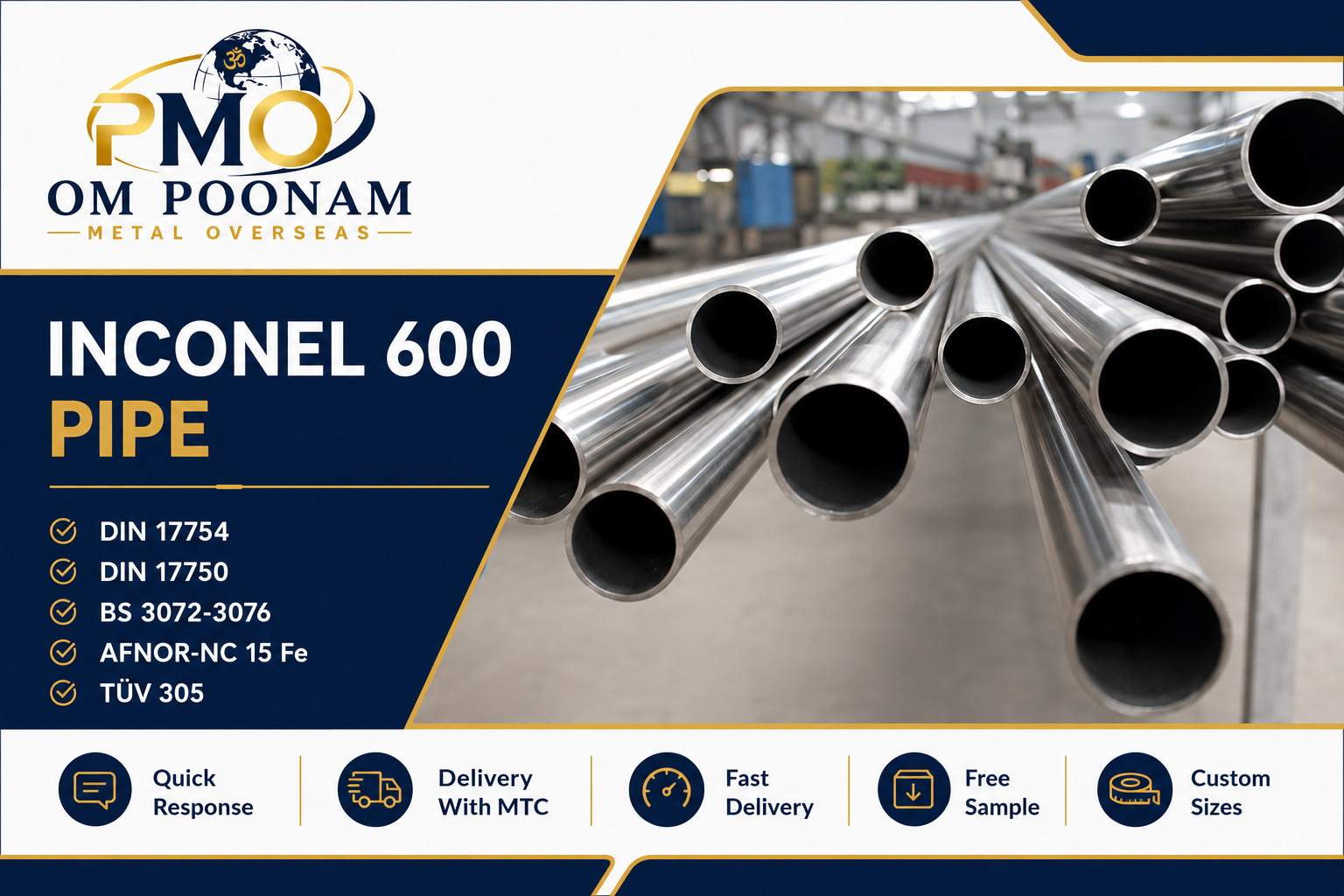 Inconel 600 Pipe