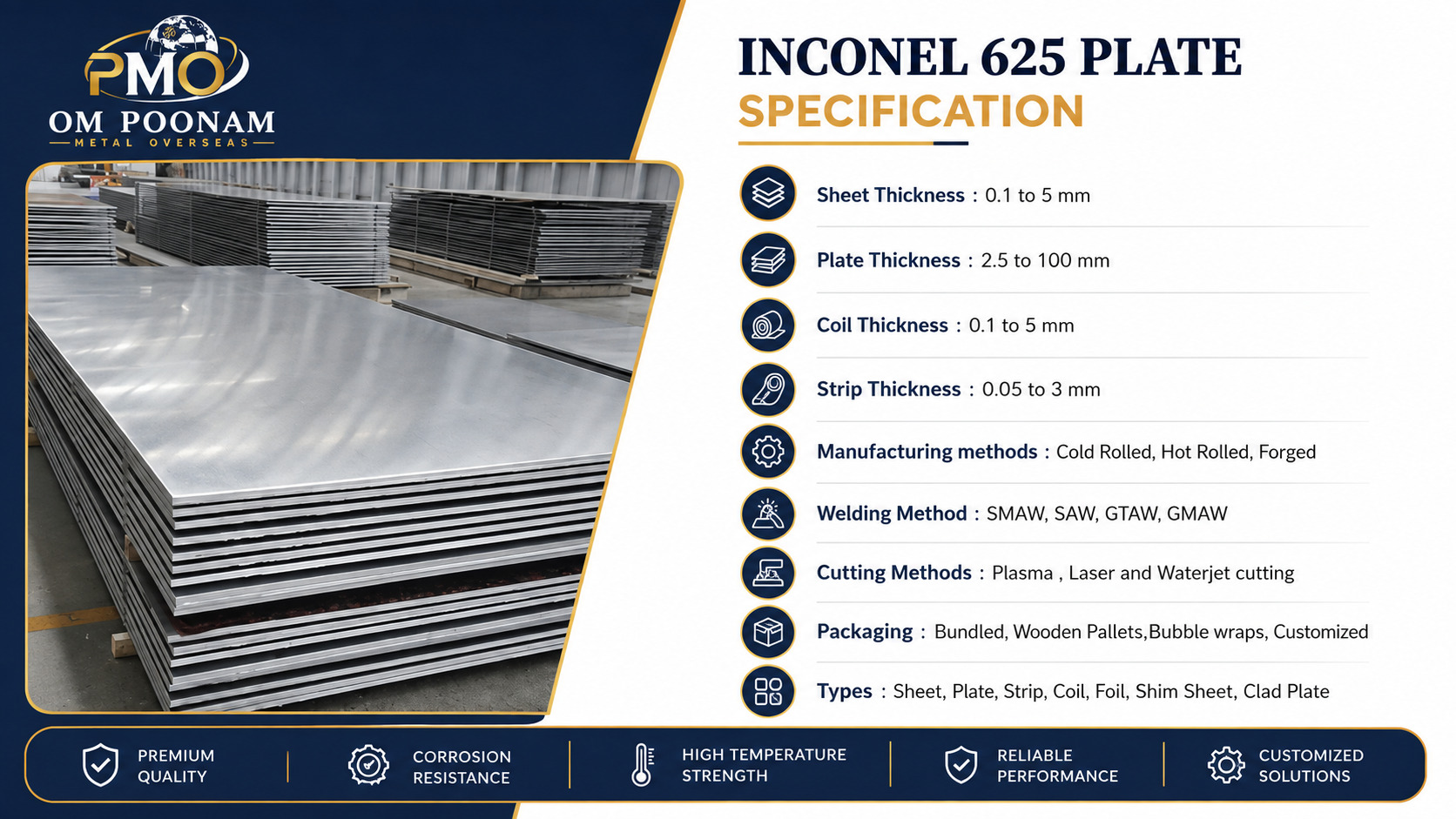 Inconel 625 Plate Specification