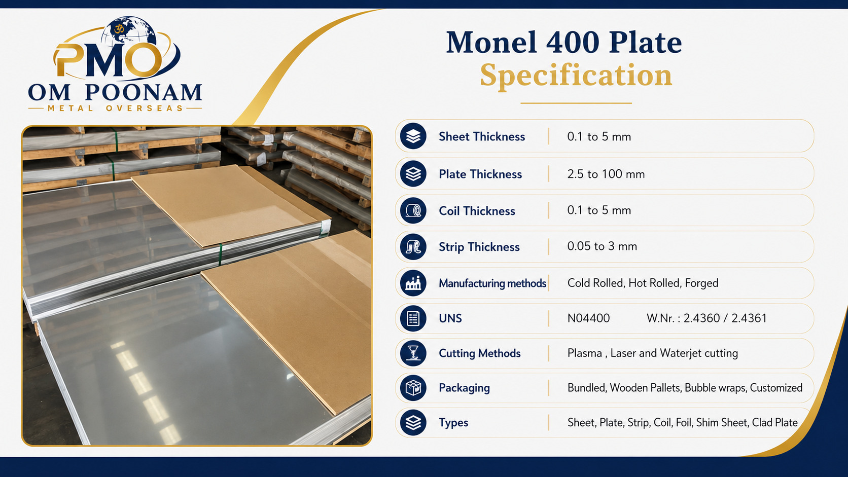 Monel 400 Plate Specification