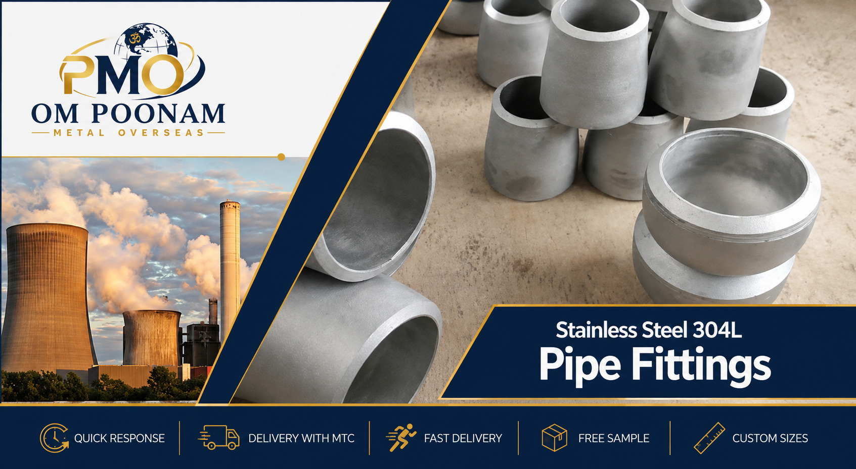 ASTM A403 WP304L Elbow