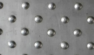 Stainless Steel Embossed Plate