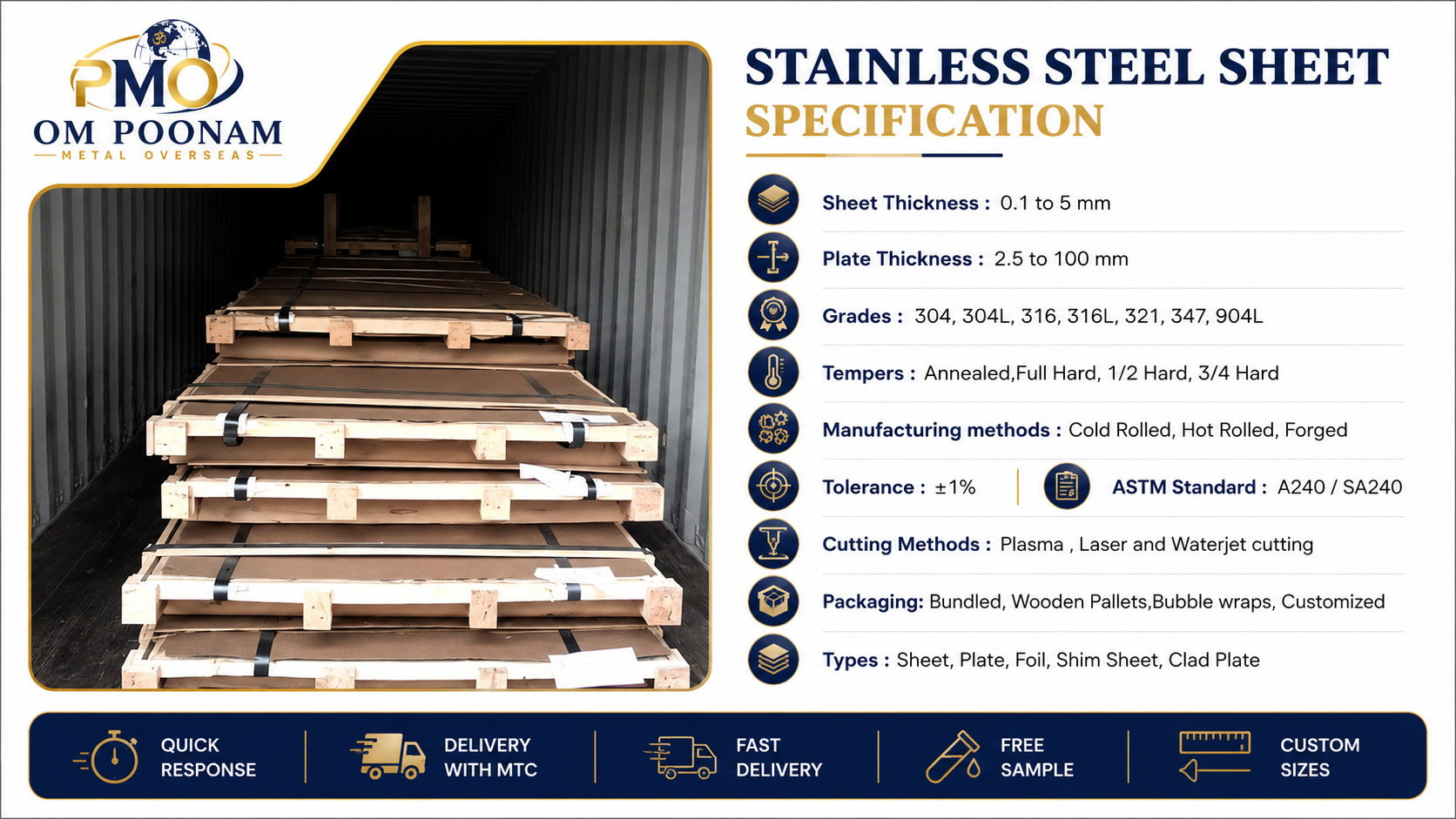Stainless Steel Sheet Specification