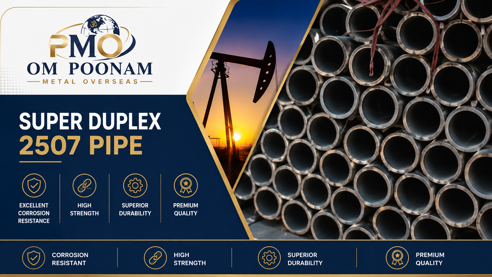 A790 S32750 Super Duplex Seamless Pipe