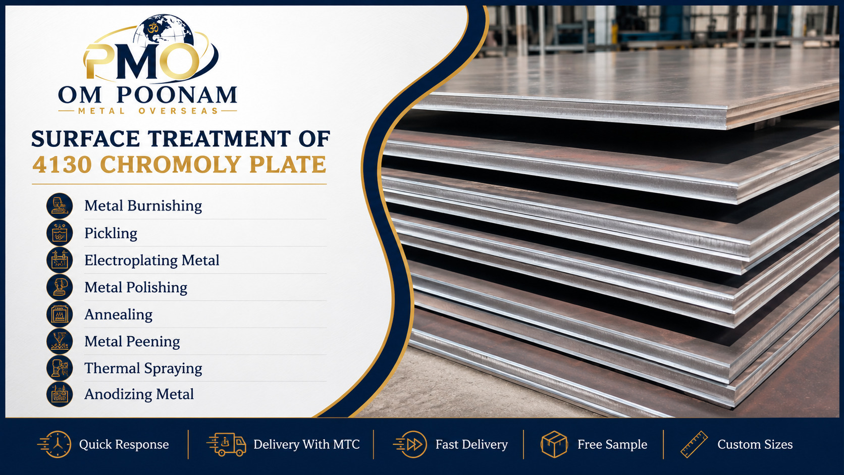 Surface Treatment of 4130 Chromoly Plate
