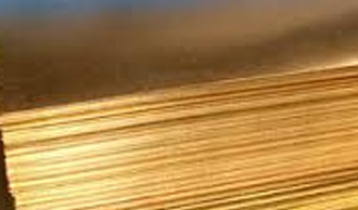 Thin brass sheet