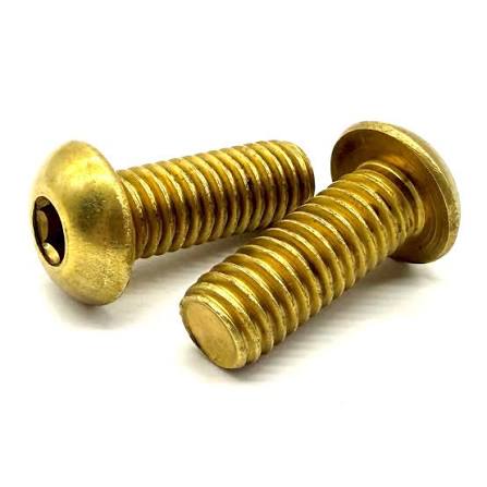 Brass Button Head Screw