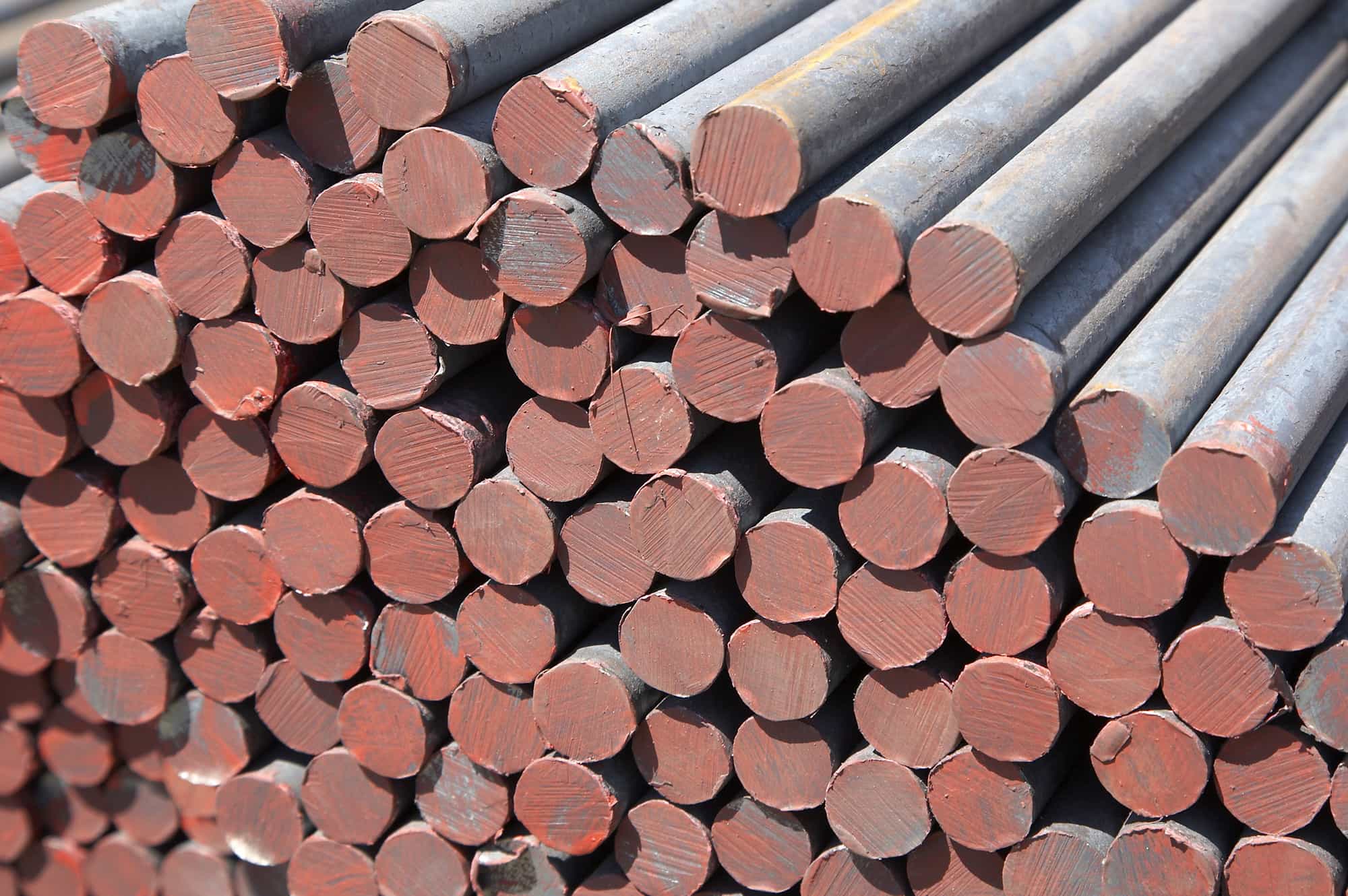 MS Black Round Bar