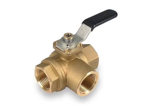 Brass Three Way Valve
