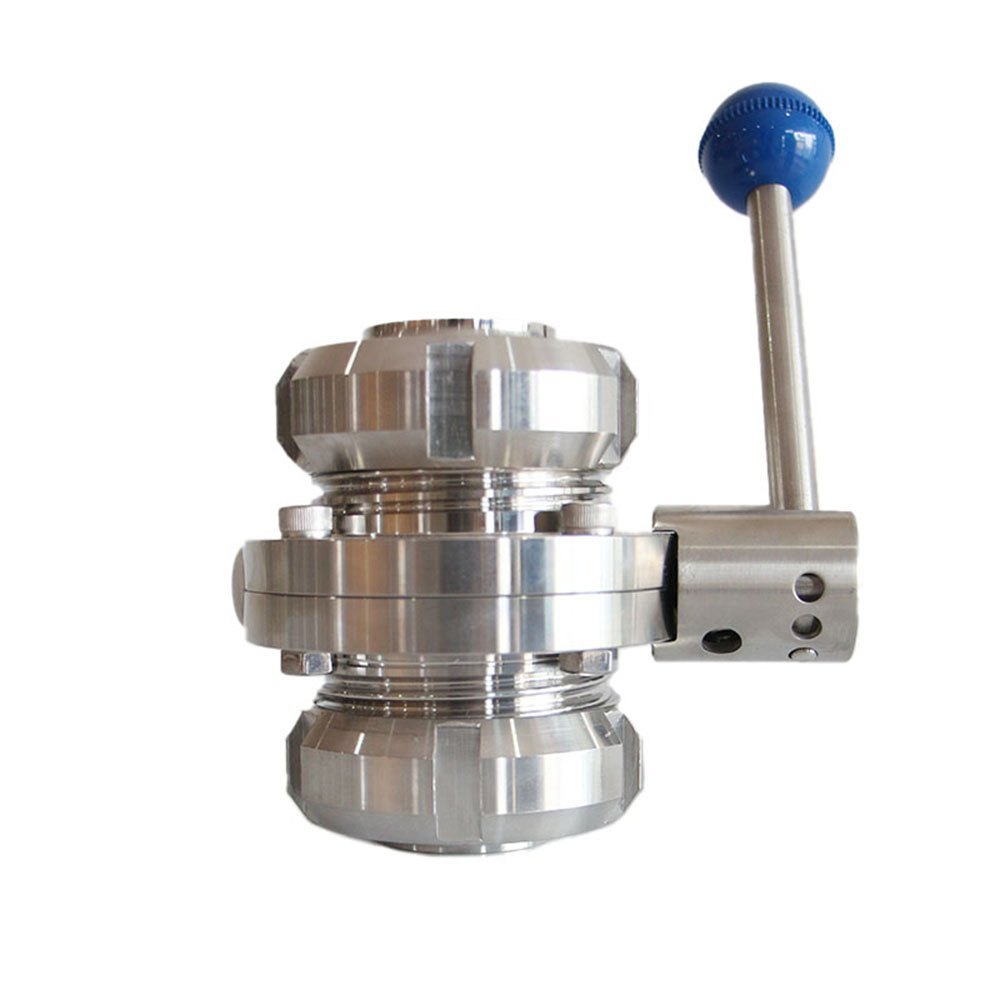 MS Butterfly Valve with Union