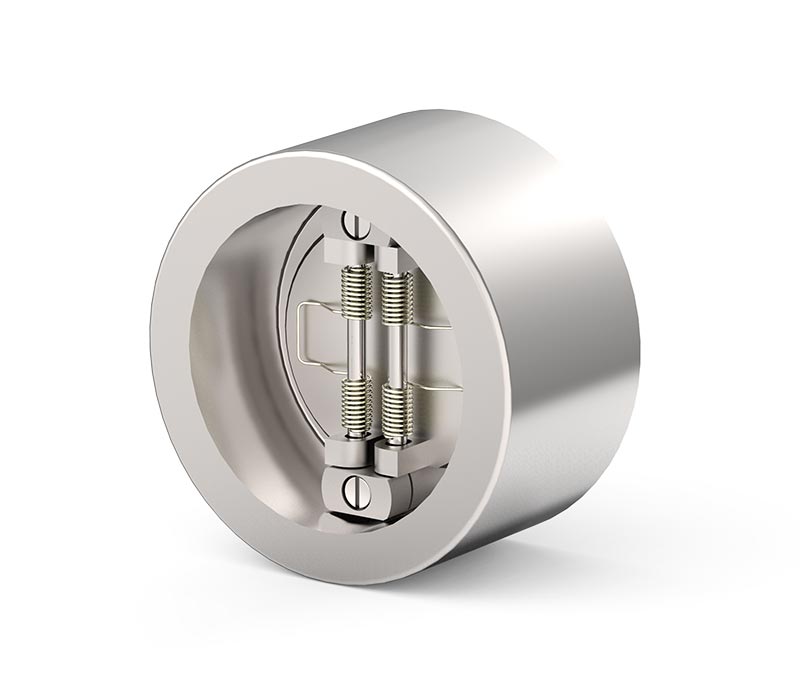 Titanium Dual Plate Check Valve